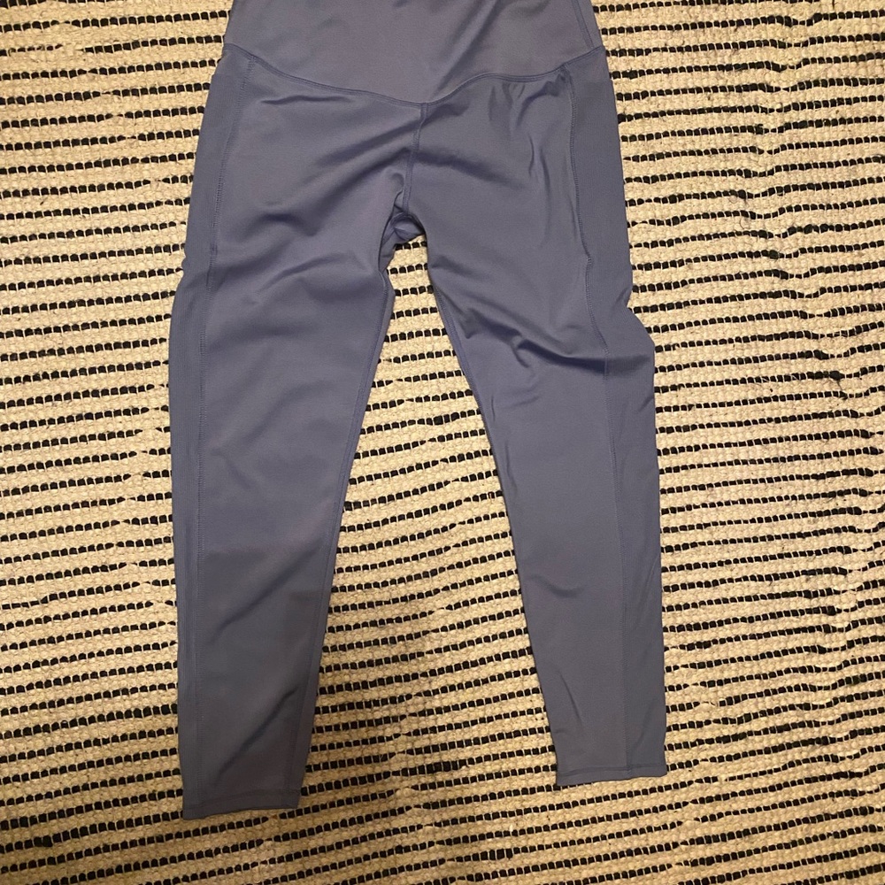 High-Rise Lavender-Gray Leggings - Women